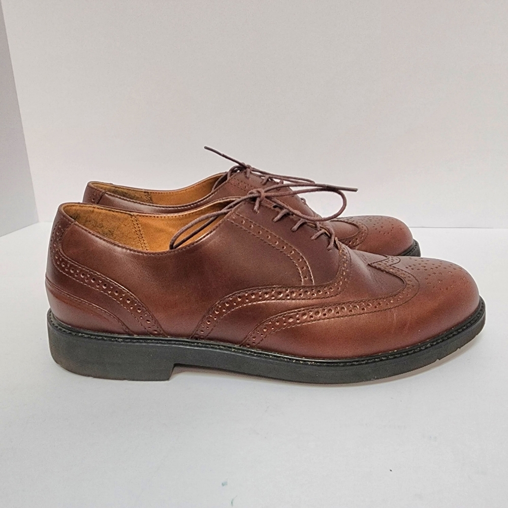 Rockport Classic Brown Leather Men's Dress Shoes Size 9.5 - Picture 5 of 8